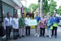 Nanobank Syariah Serahkan Hewan Kurban ke LAZISNU PBNU