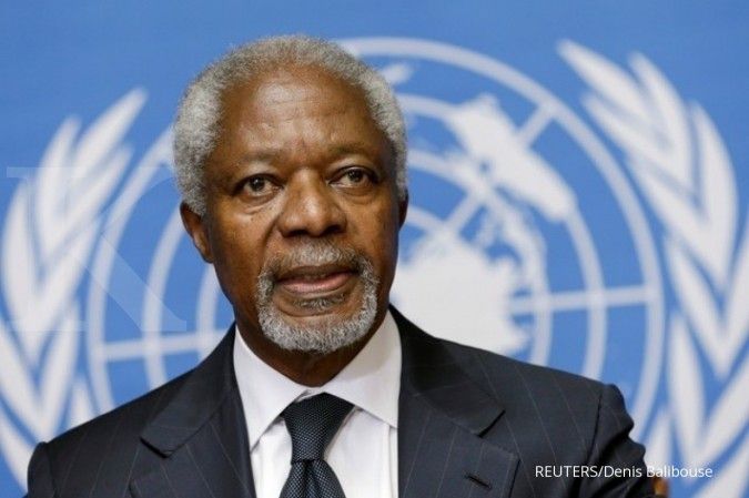 Mantan Sekjen PBB Kofi Annan meninggal dunia