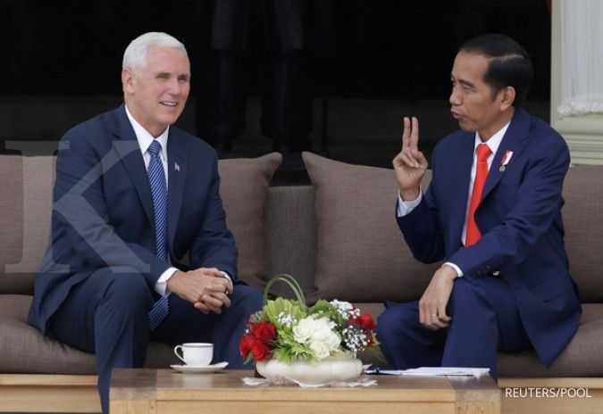 Jokowi dan Wapres Pence bicarakan dua isu utama