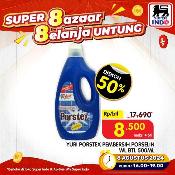 Promo 8.8 Superindo 8 Agustus 2024
