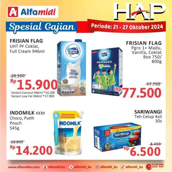 Promo Alfamidi Hemat Satu Pekan Periode 21-27 Oktober 2024