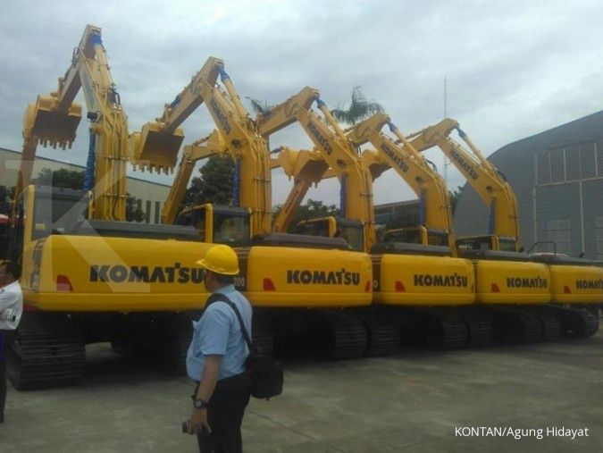 Mengerek Proyeksi Penjualan Komatsu, United Tractors (UNTR) Membidik 6.000 Unit