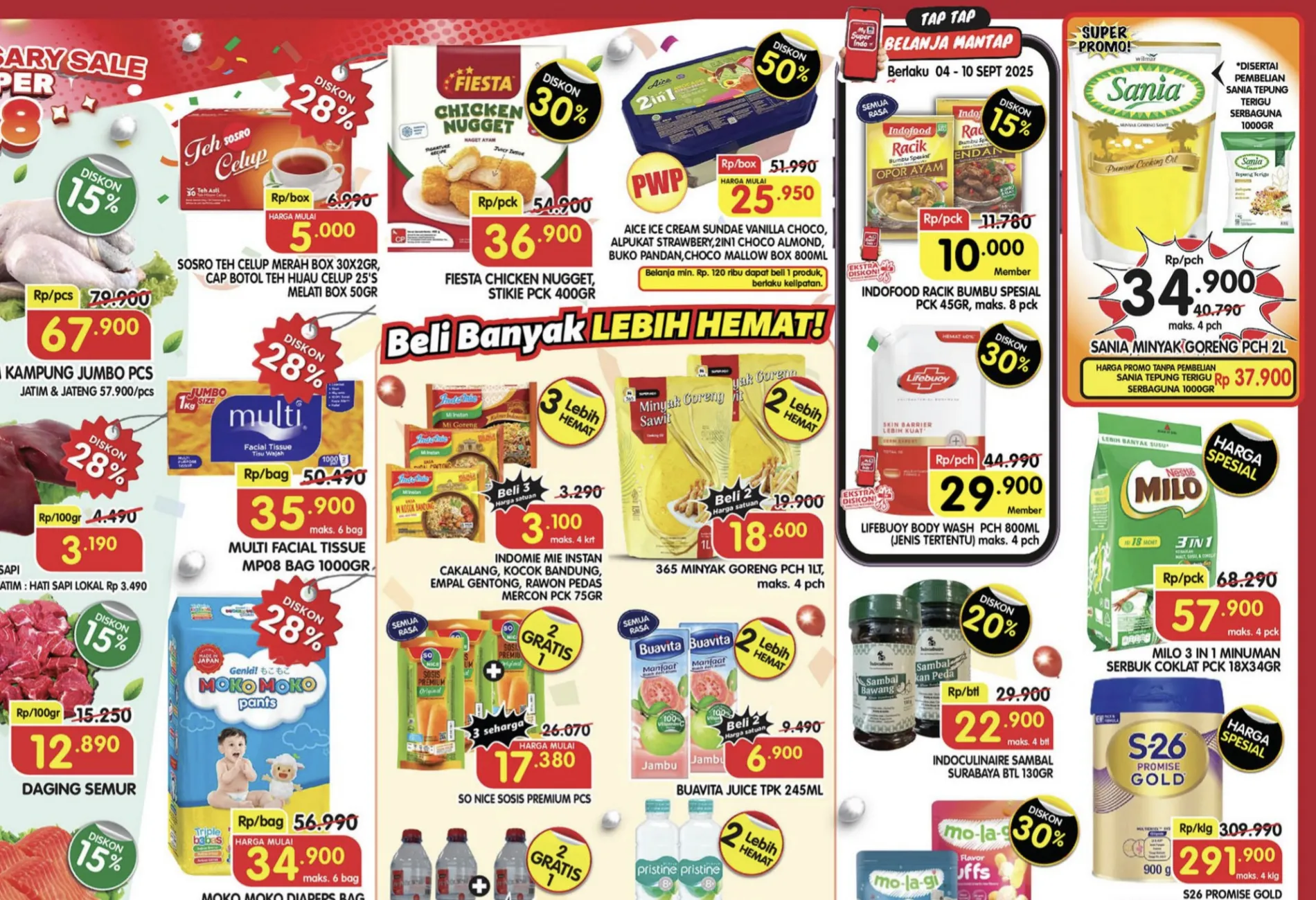 Promo Superindo Weekday Periode 8-11 September 2025
