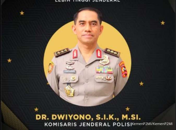 Sosok Komjen Dwiyono, Sekjen KemenP2MI yang Mendapatkan Kenaikan Pangkat