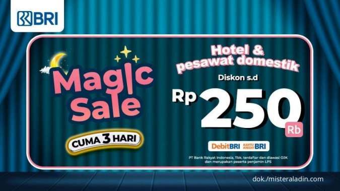 Promo Kartu BRI dengan Diskon Hotel & Tiket Pesawat Mister Aladin Rp 250.000