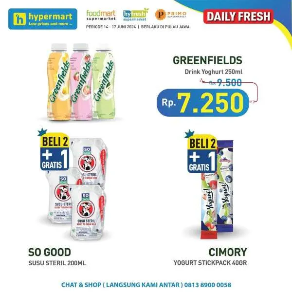 Promo JSM Hypermart Hyper Diskon Weekend Periode 14-17 Juni 2024