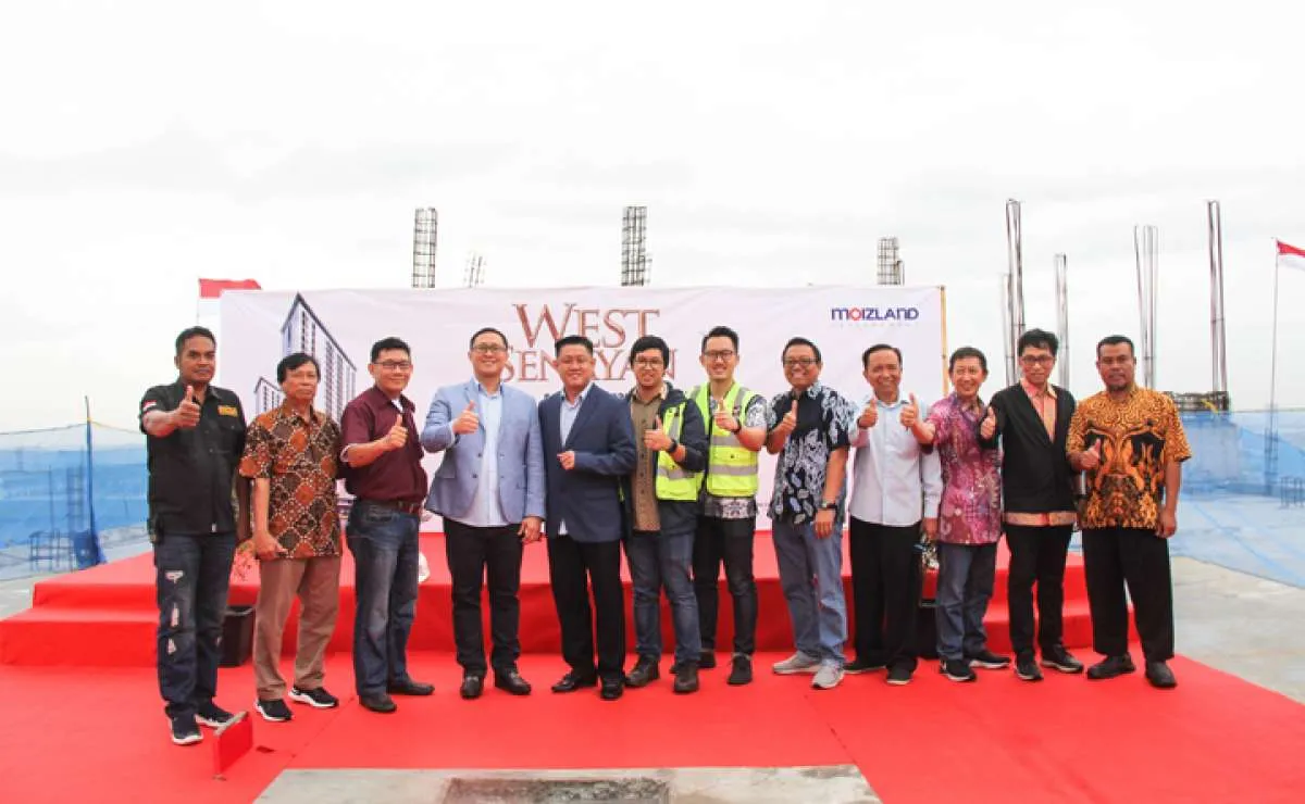 Moizland tutup atap Apartemen West Senayan