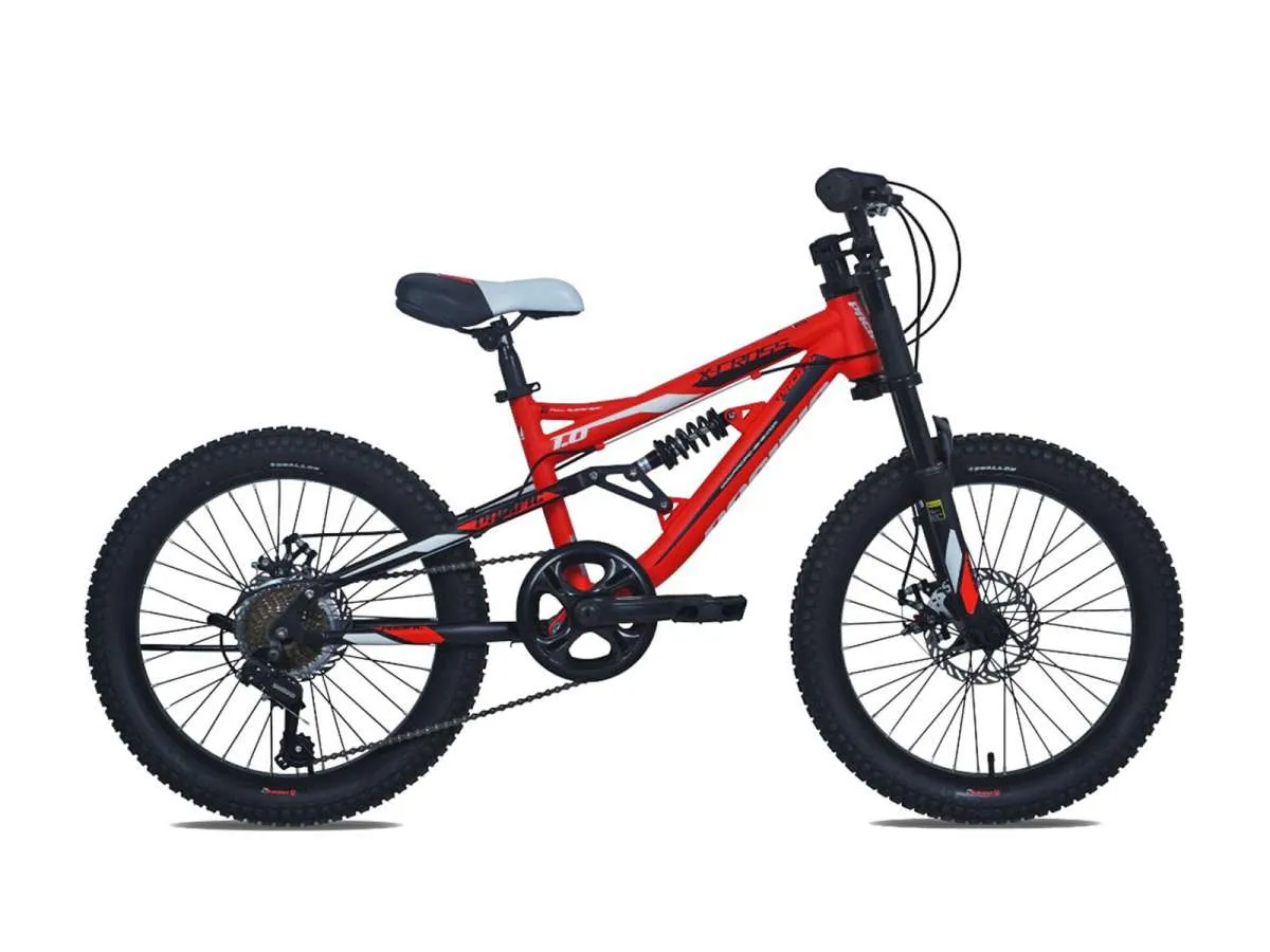 Sudah full suspension, harga sepeda gunung Pacific X-Cross 1.0 di bawah Rp 2 juta
