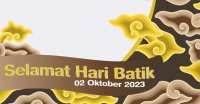 25 Twibbon Hari Batik Nasional 2023 yang Bisa Diunggah di Sosmed, Yuk Ramaikan!