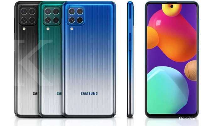 Varian warna Samsung Galaxy M62