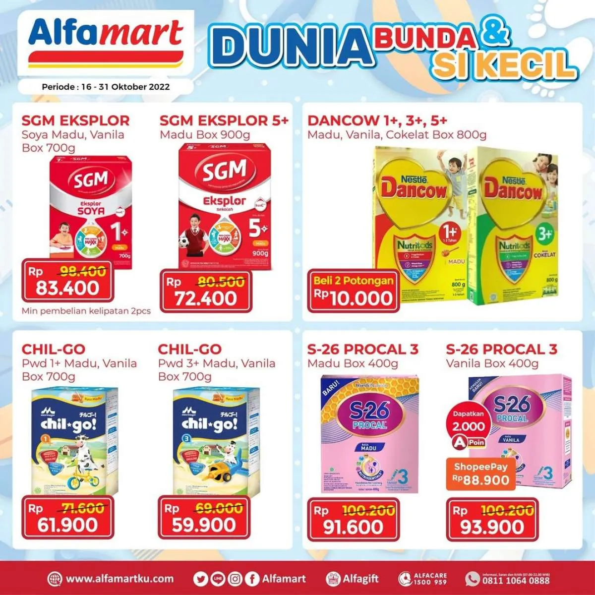Cek Promo Alfamart Terbaru, Belanja Susu dan Kebutuhan Si Kecil Jadi Lebih Hemat