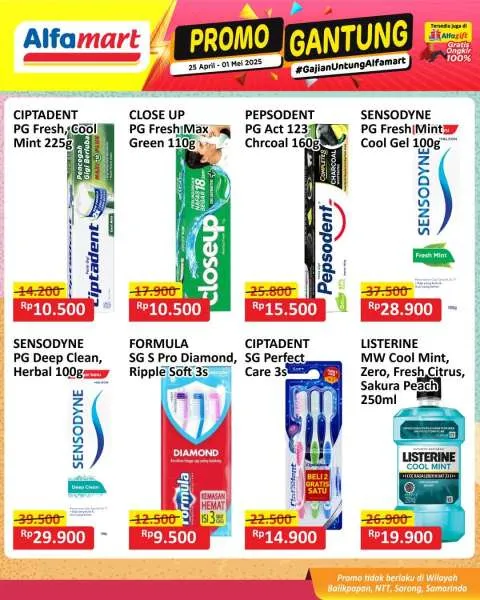 Promo Alfamart Gantung Periode 25 April-1 Mei 2025