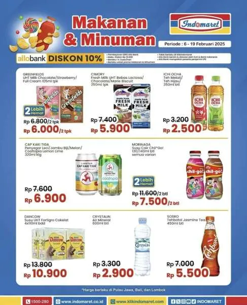 Promo Indomaret Super Hemat Periode 6-19 Februari 2025