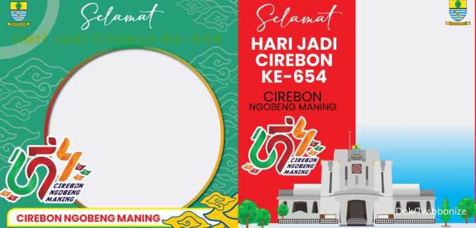 20 Twibbon Hari Jadi Cirebon 2023 ke 654 Tahun, Yuk Bagikan di Media Sosial