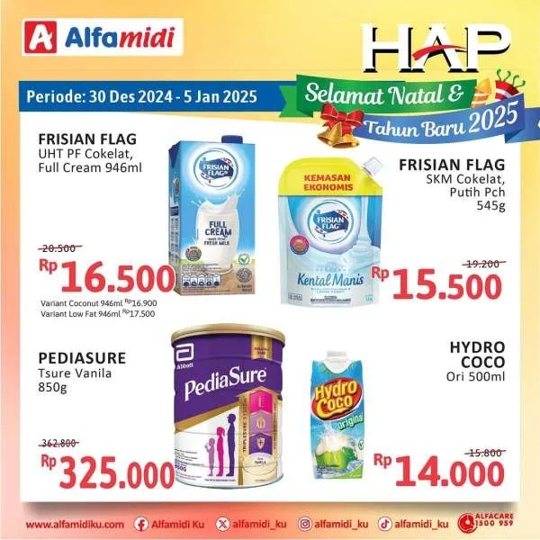 Promo Alfamidi Hemat Satu Pekan Periode 30 Desember 2024-5 Januari 2025