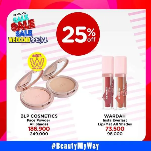 Promo Watsons Weekend Special Periode 10-14 Februari 2022