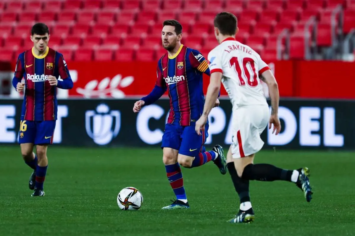 Sevilla vs Barcelona: Blaugrana tumbang di leg pertama