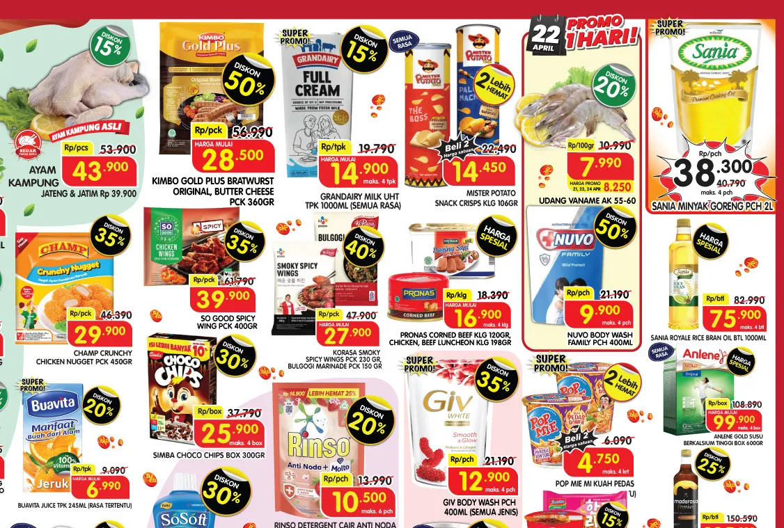 Promo Superindo Weekday 21-24 April 2025