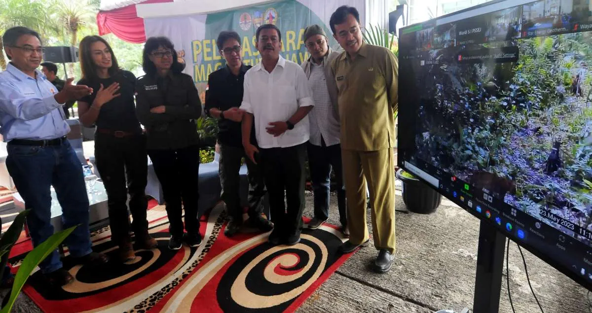 Pelepasliaran Macan Tutul Jawa di Star Energy Geothermal Salak
