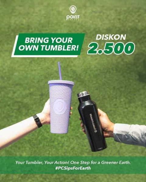 Promo Point Coffee Bawa Tumbler