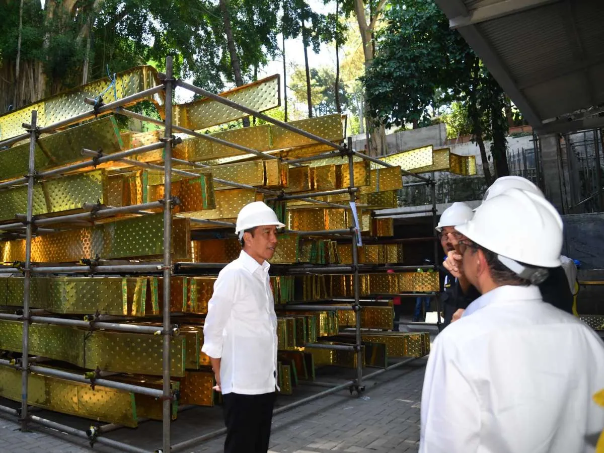 Presiden Pastikan Pembangunan Istana di IKN Berjalan Sesuai Rencana