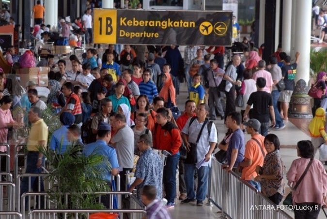 Tiket penerbangan Palembang-Jakarta melambung