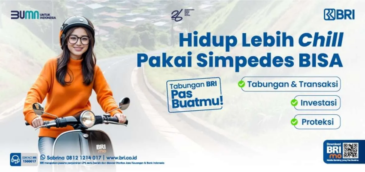 Gapai Tujuan dengan Mudah Pakai Tabungan Simpedes BISA