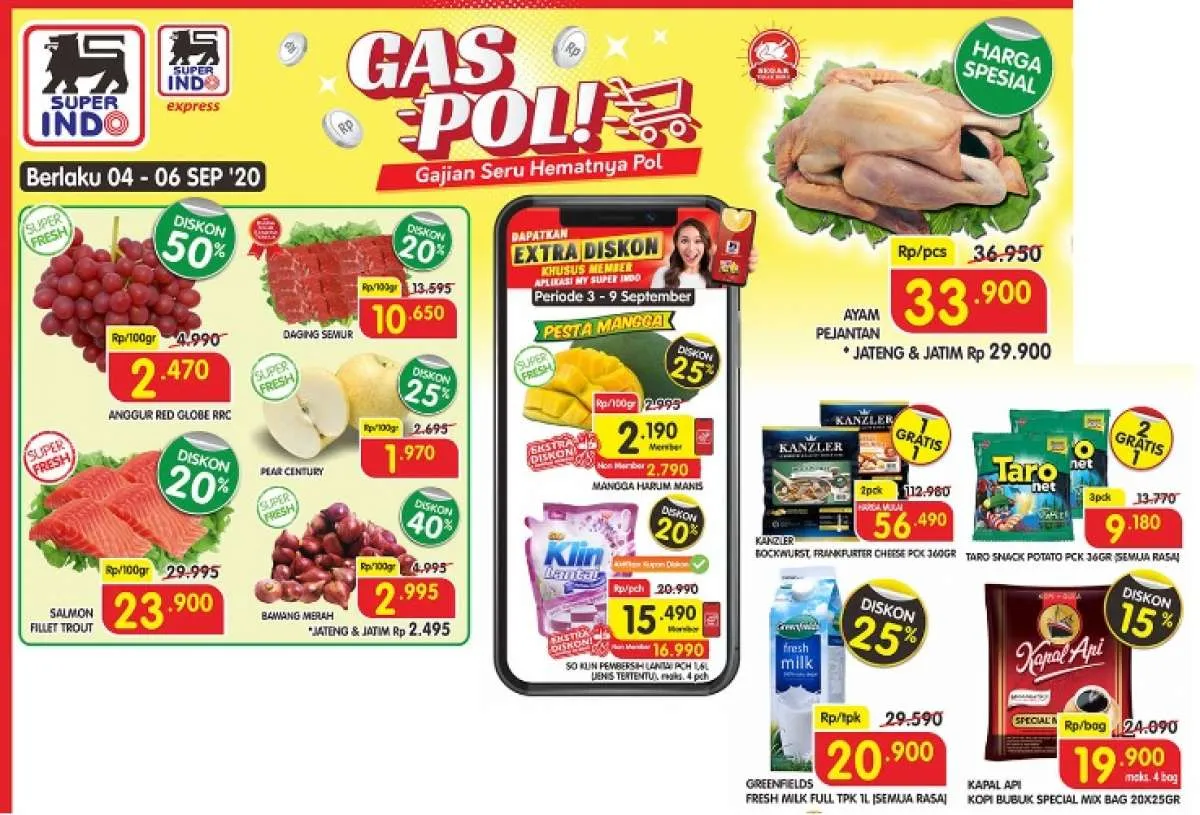 Promo JSM Superindo 4-6 September 2020, diskon akhir pekan!