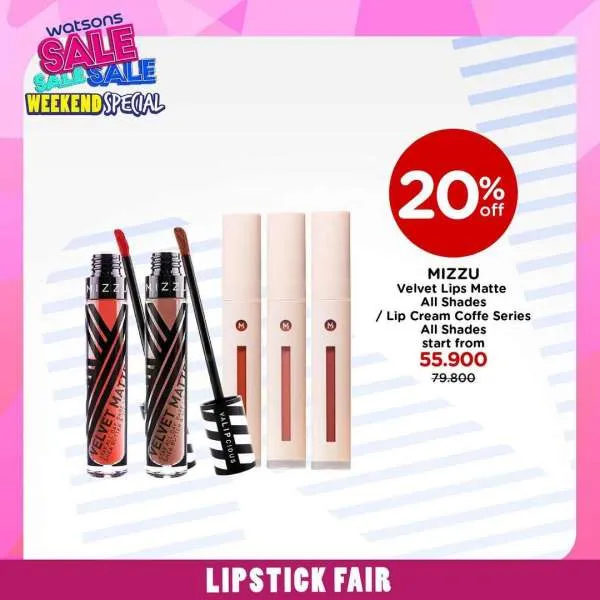 Promo Watsons Weekend Special Periode 7-10 April 2022