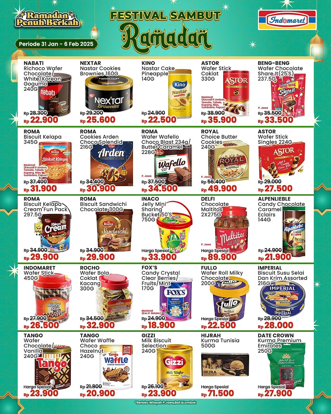 Promo Indomaret Sambut Ramadan Periode 31 Januari-6 Februari 2025