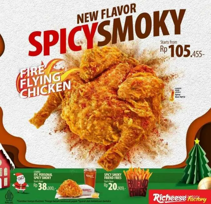 Promo Richeese Desember 2022: Ayam Spicy Smoky