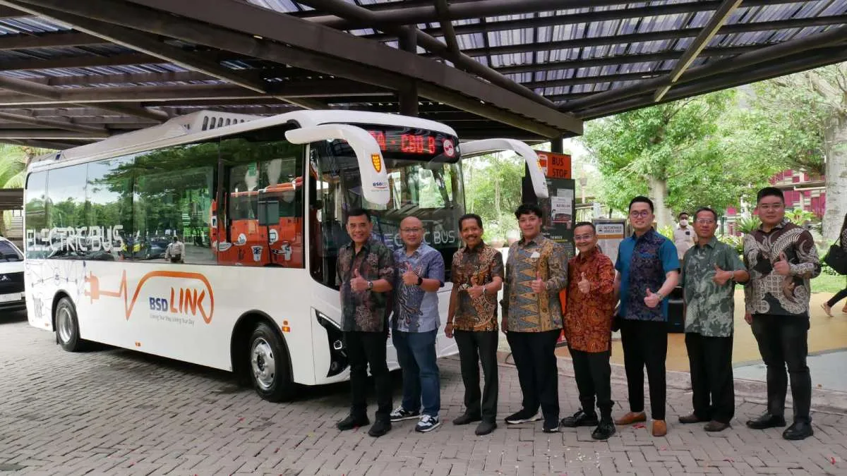 Sinar Mas Land Gandeng Lorena Hadirkan Bus Listrik di BSD City