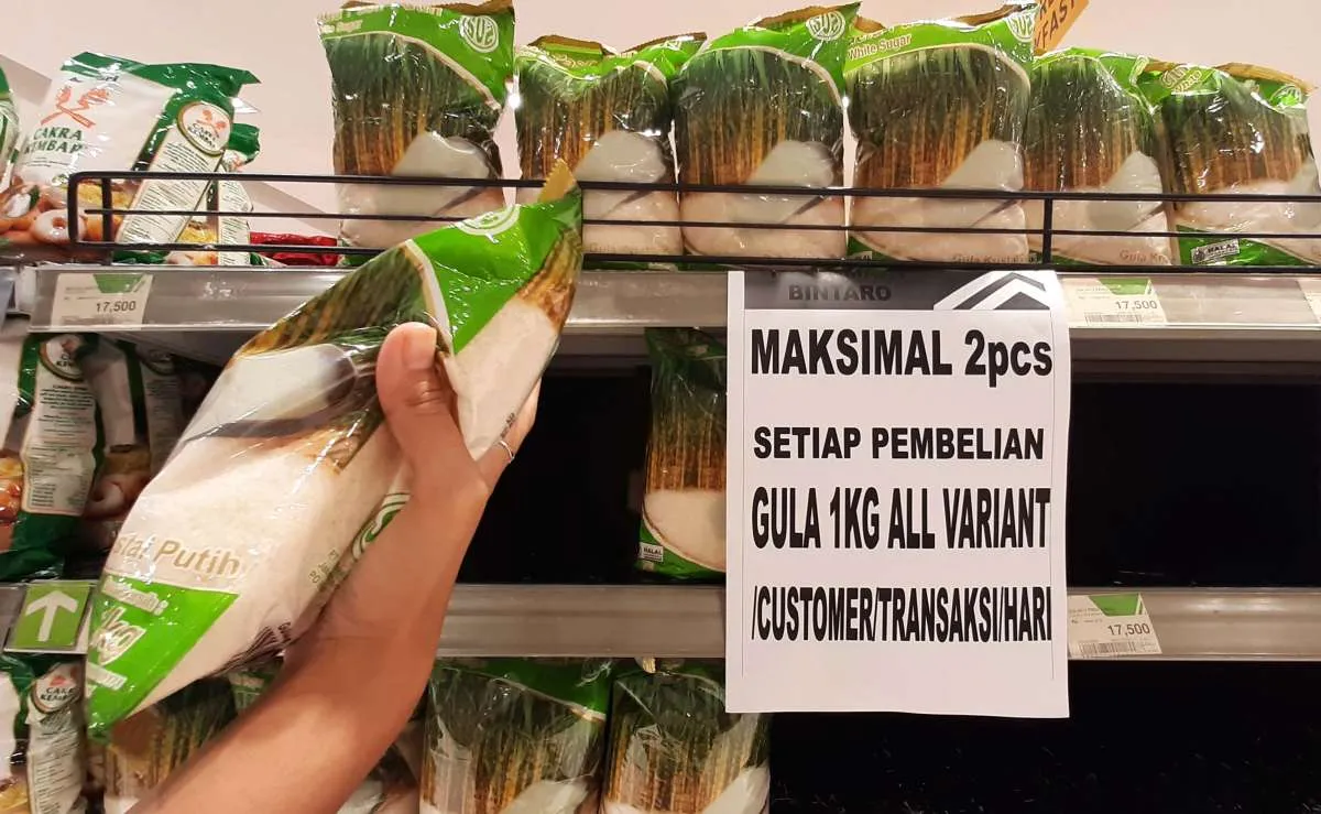 Ini Alasan Aprindo Batasi Pembelian Gula di Toko Ritel 