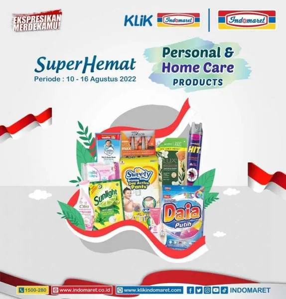 Katalog Promo Indomaret Super Hemat Periode 10-16 Agustus 2022