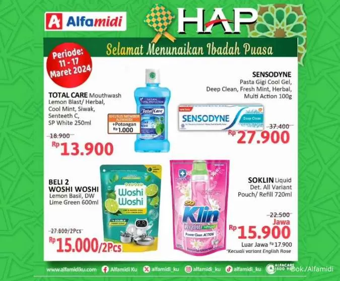 Promo Alfamidi Hemat Satu Pekan Periode 11-17 Maret 2024