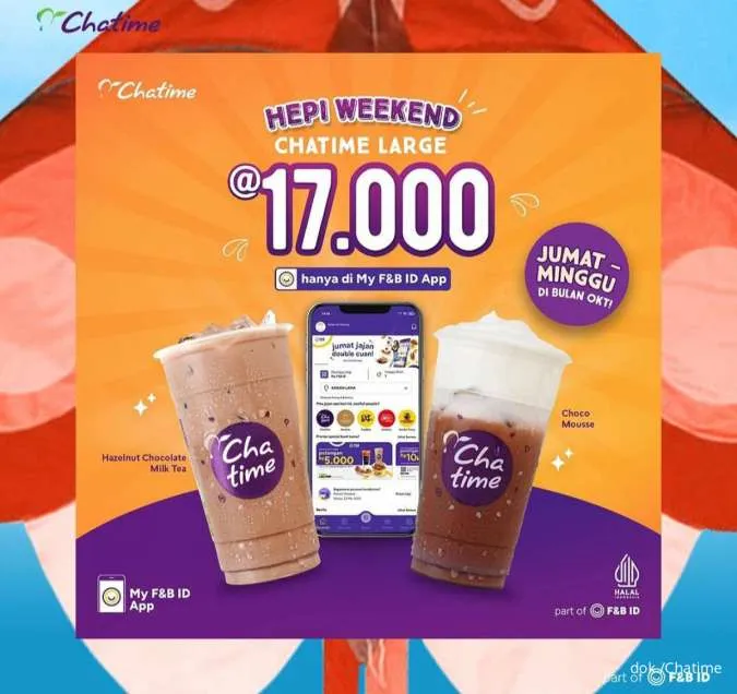 Promo Chatime Oktober 2023: Choco Treats