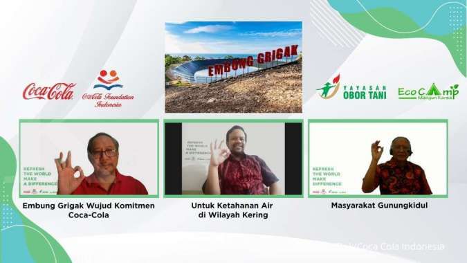 Embung Grigak, Dukungan Coca-Cola untuk Akses Air bagi Pertanian Berkelanjutan Masyarakat Gunungkidul di Musim Kemarau