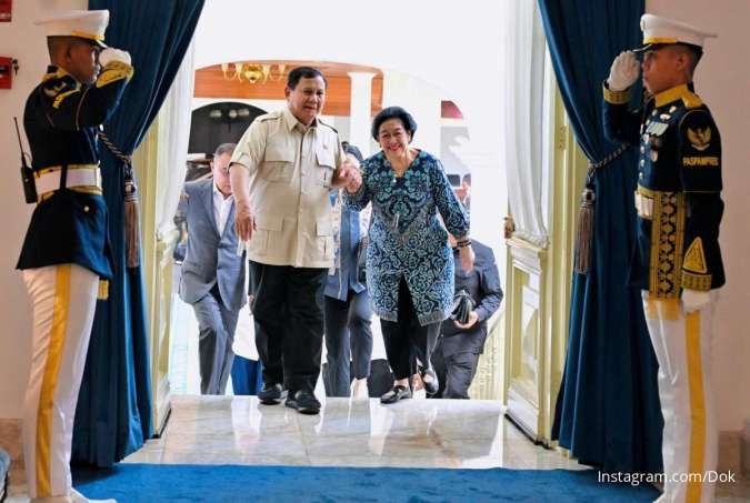 Terima Megawati di Istana, Prabowo: Pertemuan Antar Pemimpin Bangsa