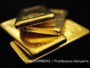 Harga emas turun