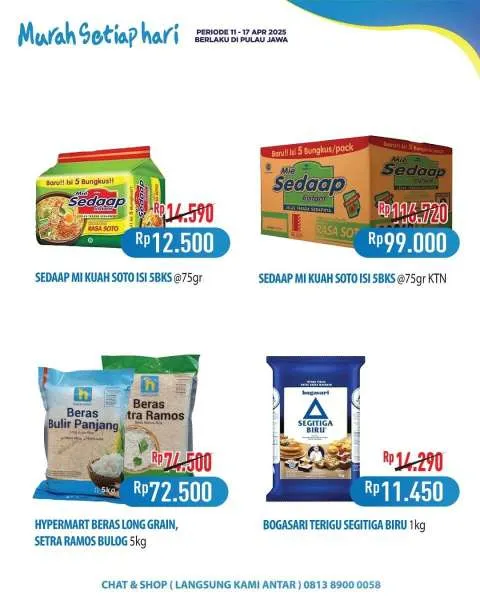Promo JSM Hypermart Hyper Diskon Weekend Periode 11-17 April 2025