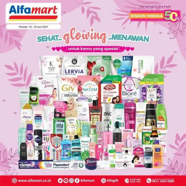 Promo Alfamart Personal Care Fair Periode 16-30 Juni 2024