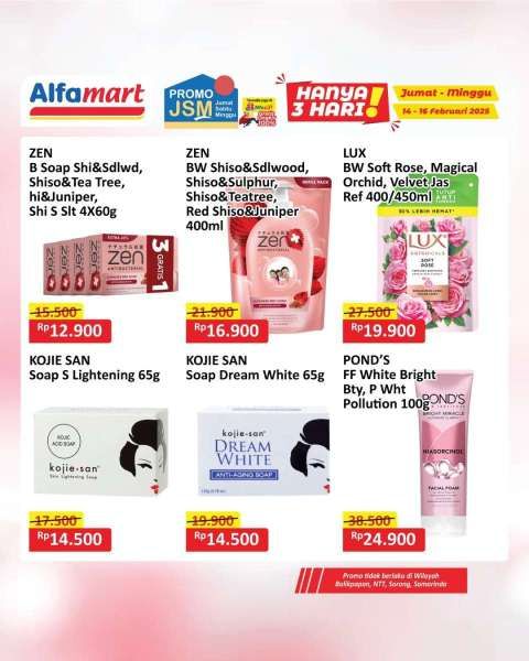 Promo JSM Alfamart Weekend 14-16 Februari 2025