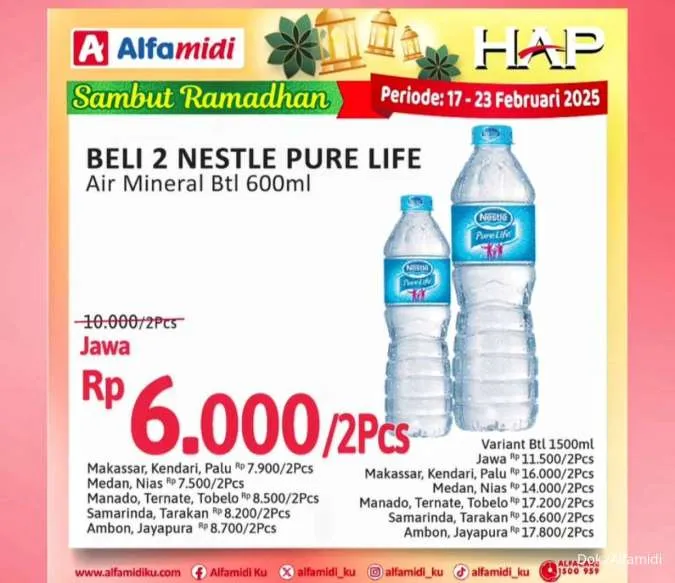 Promo Alfamidi Hemat Satu Pekan Periode 17-23 Februari 2025