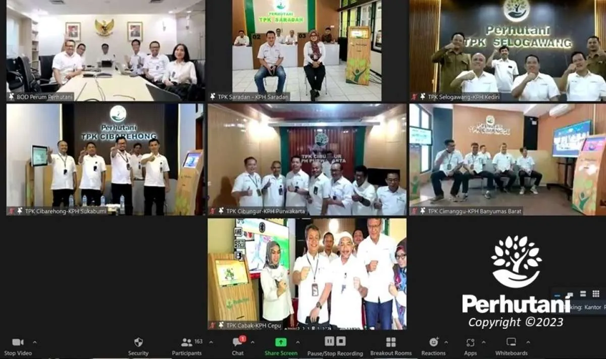 Tingkatkan Mutu Pelayanan, Perhutani Launching  Digitalisasi Modernisasi TPK