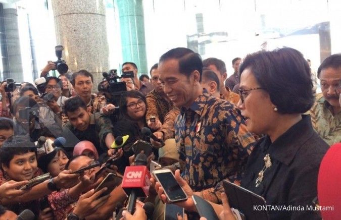 Ke BEI, Jokowi: Pelaku pasar jangan urusi politik