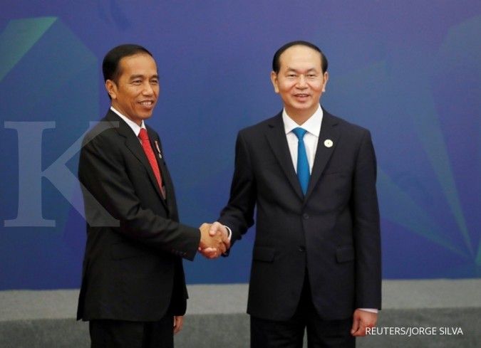 Berkunjung ke Vietnam, Presiden Jokowi targetkan nilai perdagangan US$ 10 miliar
