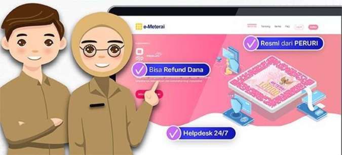 Cara yang Benar Membubuhkan e-Meterai di Dokumen Persyaratan CPNS 2024