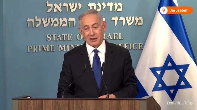 PM Israel Netanyahu Membubarkan Kabinet Perang