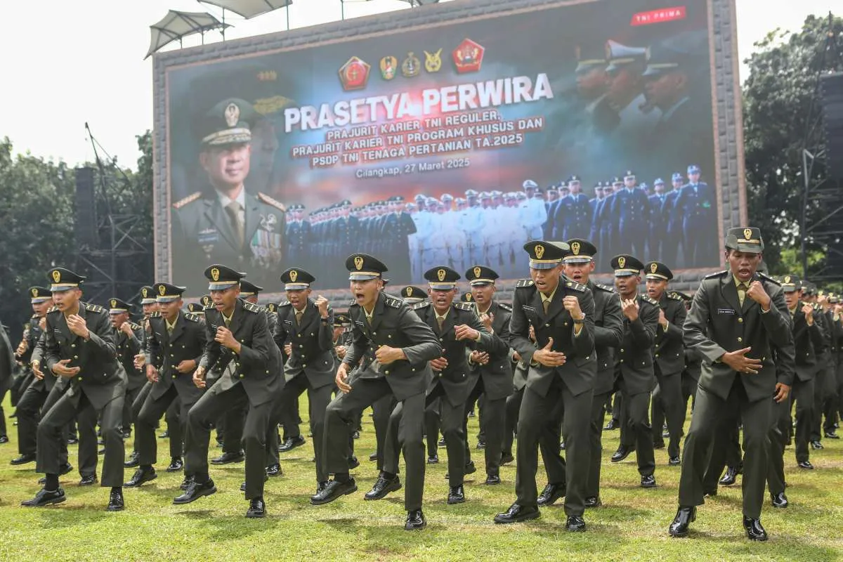 Prabowo Lantik 2.000 Perwira Remaja TNI-POLRI, Cek Gaji Tentara dari Tamtama-Jenderal