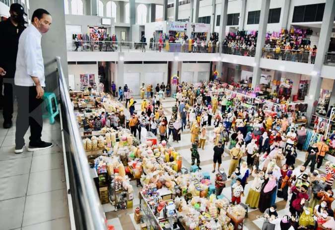 Jokowi resmikan Pasar Pon di Trenggalek